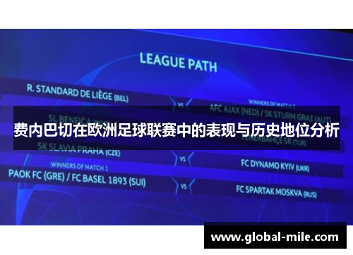 费内巴切在欧洲足球联赛中的表现与历史地位分析