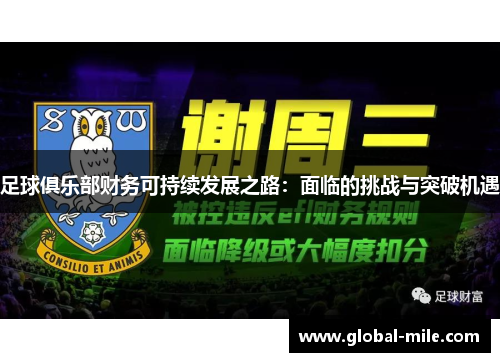 足球俱乐部财务可持续发展之路:面临的挑战与突破机遇