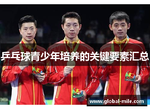 乒乓球青少年培养的关键要素汇总
